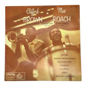 クリフォードブラウン　マックスローチ クリフォードブラウンの復活　LP レコード