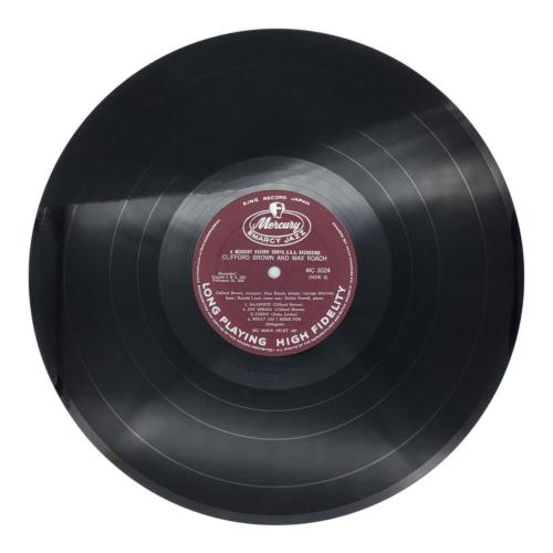 クリフォードブラウン　マックスローチ クリフォードブラウンの復活　LP レコード
