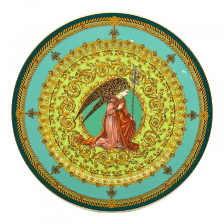 【早い者勝ち!】ヴェルサーチ ローゼンタールコラボクリスマスチャロット プレート Rosenthal×VERSACE (ローゼンタール・ベルサーチ) クリスマスプレート