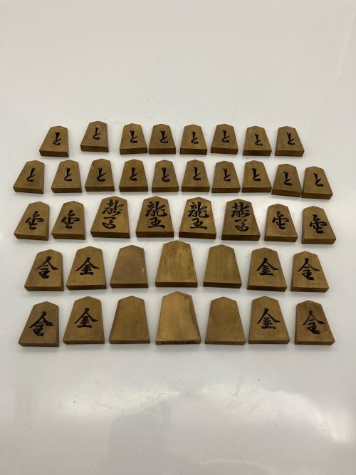 将棋駒 天光作 上彫