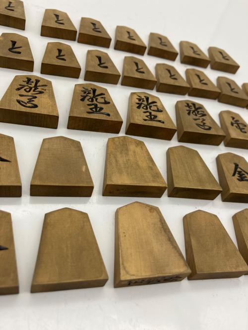 将棋駒 天光作 上彫