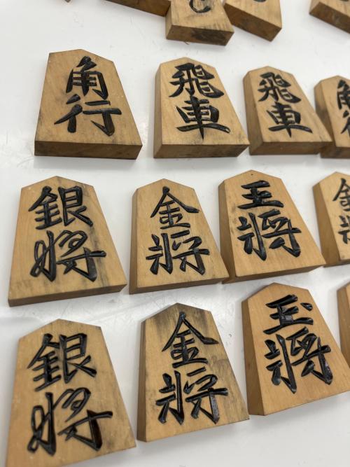 御将棋駒 天光作 水無瀬彫