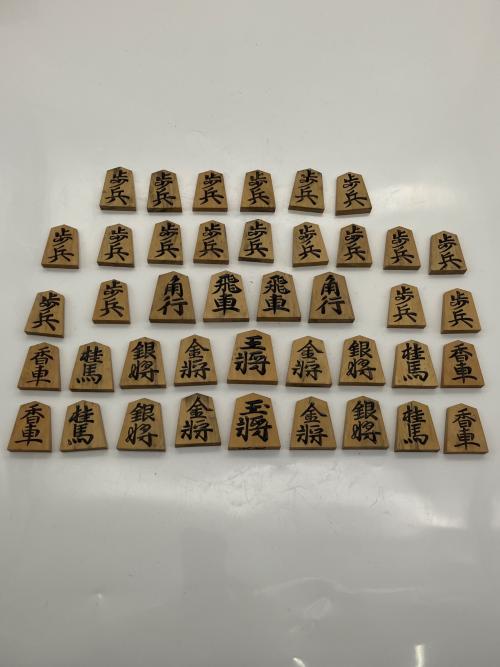 御将棋駒 天光作 水無瀬彫