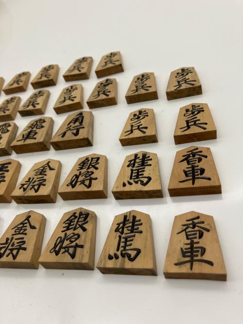 御将棋駒 天光作 水無瀬彫