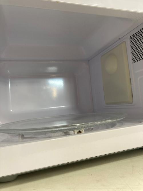 ユアサプライムス 電子レンジ PRE-650HFT 2021年製 650W ターンテーブル 50Hz／60Hz