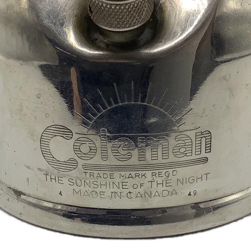 Coleman (コールマン) SCOUT ガソリンランタン 247 OH・レストアベース向け/スカウト/シーフォームグリーン×メッキタンク ヴィンテージ