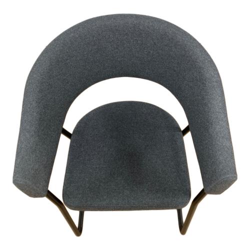 TECTA (テクタ) D9チェア グレー CLOTH ANTHRACITE