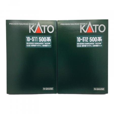 KATO (カトー) Nゲージ 500系 のぞみ 4両増結セット/8両増結セット 10