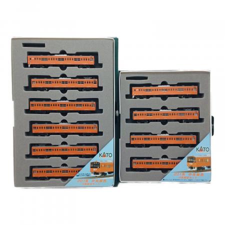 【美品】KATO 10-370 201系 中央線色　6両セット KATO (カトー) Nゲージ 201系 中央線色基本セット/増結セット 10-370