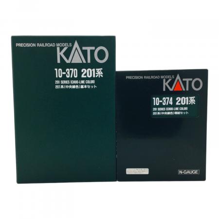 KATO (カトー) Nゲージ 201系 中央線色基本セット/増結セット 10-370