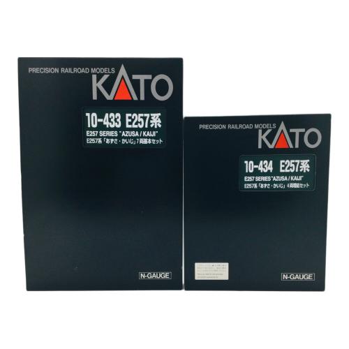 NゲージE257あずさ　かいじ7基本➕4増結 KATO (カトー) Nゲージ E257系 あずさ・かいじ7両基本セット/4両増結