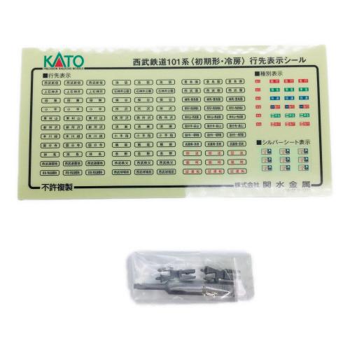 KATO (カトー) Nゲージ 西武鉄道 101系 初期形冷房4両基本セット 10-1101