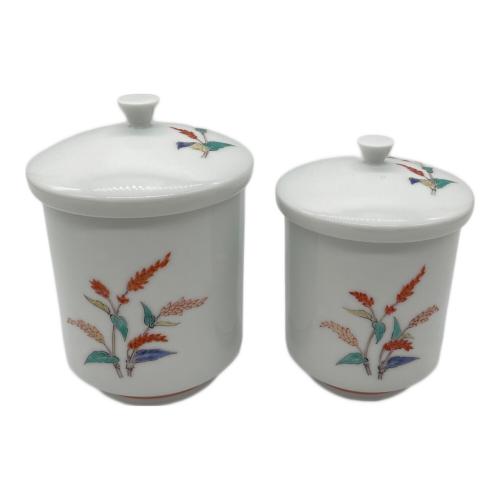 柿右衛門 (カキエモン) 湯呑み揃え　錦蓼文