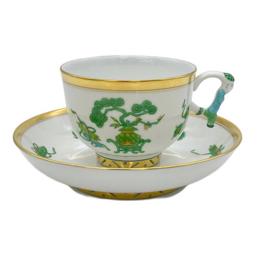 Herend (ヘレンド) カップ&ソーサー オープンワーク シノワズリシリーズ トプカプ　マンダリン　