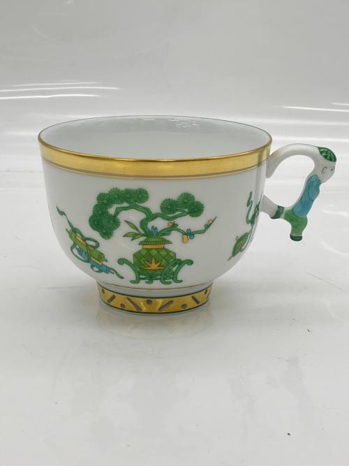 Herend (ヘレンド) カップ&ソーサー オープンワーク シノワズリシリーズ トプカプ　マンダリン　