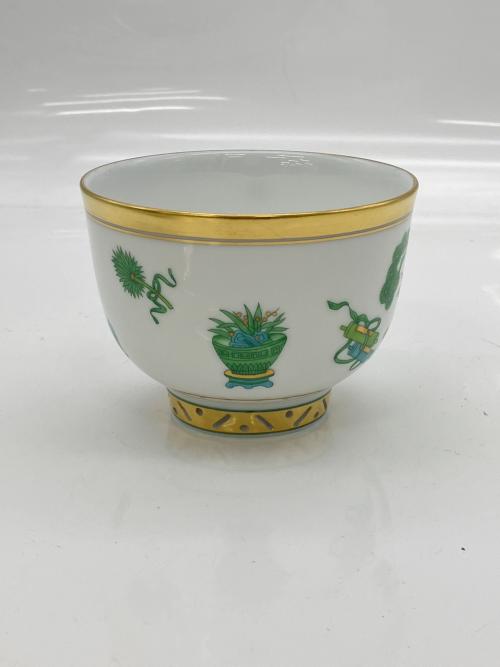 Herend (ヘレンド) カップ&ソーサー オープンワーク シノワズリシリーズ トプカプ　マンダリン　