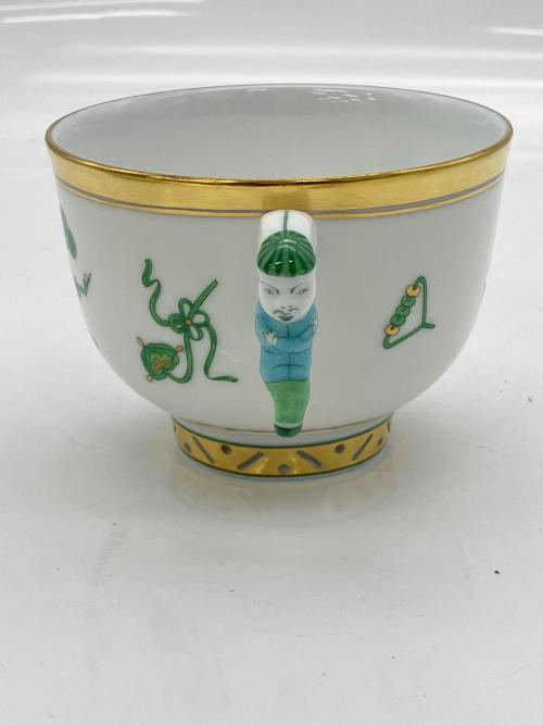 Herend (ヘレンド) カップ&ソーサー オープンワーク シノワズリシリーズ トプカプ　マンダリン　