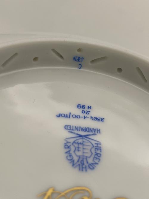 Herend (ヘレンド) カップ&ソーサー オープンワーク シノワズリシリーズ トプカプ　マンダリン　