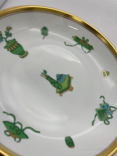 Herend (ヘレンド) カップ&ソーサー オープンワーク シノワズリシリーズ トプカプ　マンダリン　