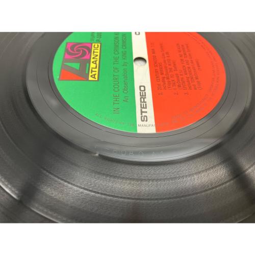 キングクリムゾン in The Court of the crimson king レコード LP