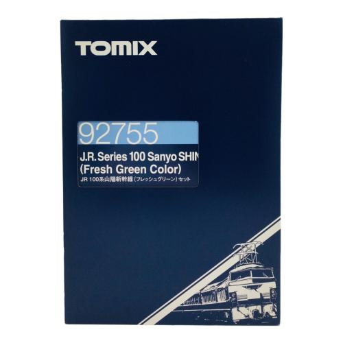 TOMIX (トミックス) Nゲージ JR100系 山陽新幹線 フレッシュグリーンセット 92755