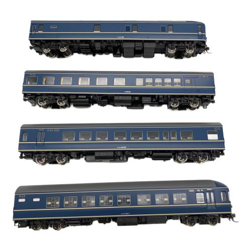 KATO (カトー) 3-504 20系特急形寝台列車4両基本セット+増結車両 HOゲージ ナロネ+ナハネ