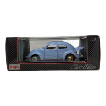 Maisto (マイスト) フォルクスワーゲン・ビートル Silver edition ミニカー ブルー