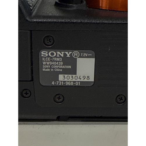 SONY (ソニー) 一眼レフカメラ ILCE-7RM3 α7R III