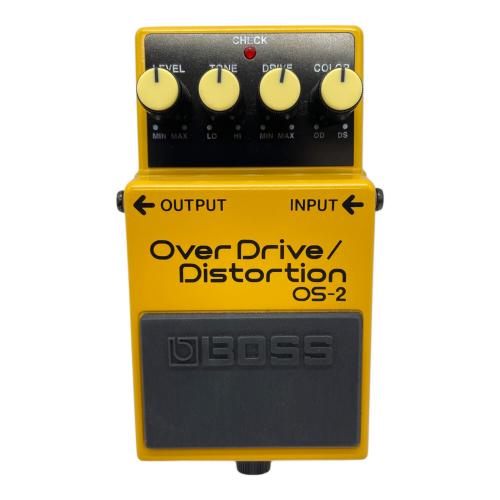 BOSS (ボス) ギターエフェクター OS-2 OverDrive Distortion