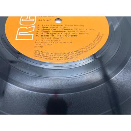 DAVID BOWIE　ジギー・スターダスト レコード RCA-6050