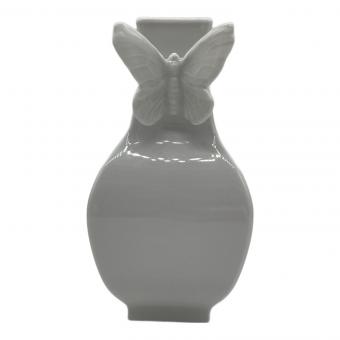 Meissen (マイセン) フラワーベース バタフライ スクエア S 箱付