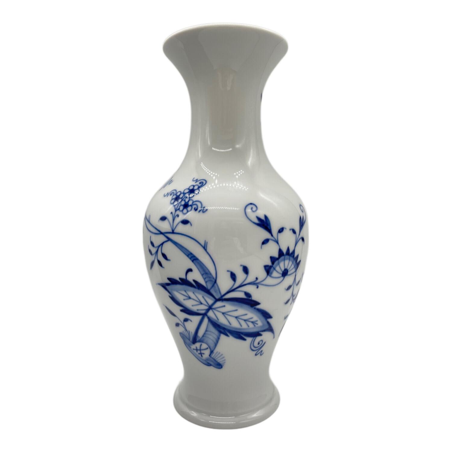 【Sykes114】MEISSEN ブルーオニオンフラワーベース 19㎝ Meissen (マイセン) フラワーベース ブルーオニオン｜トレファクONLINE