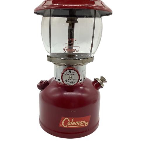 Coleman (コールマン) バーガンディー ガソリンランタン 200A バイレックスグローブ ヴィンテージ