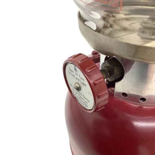 Coleman (コールマン) バーガンディー ガソリンランタン 200A バイレックスグローブ ヴィンテージ