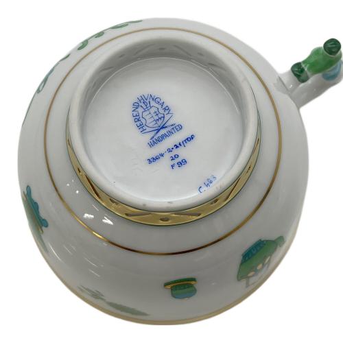 Herend (ヘレンド) カップ&ソーサー オープンワーク シノワズリシリーズ トプカプ　マンダリン