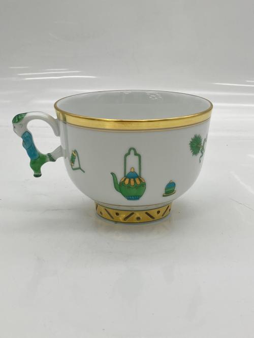 Herend (ヘレンド) カップ&ソーサー オープンワーク シノワズリシリーズ トプカプ　マンダリン