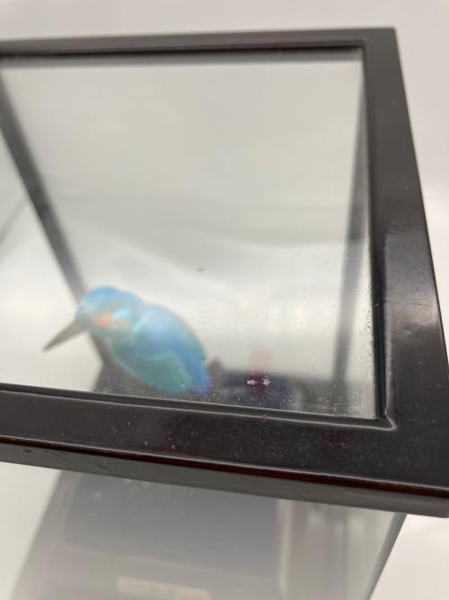 光則 "カワセミ" 銀製 翡翠 KINGFISHER SILVER