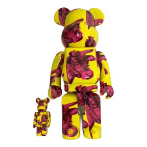 BEAR BRICK (ベアブリック) アンディ・ウォーホール カウ・ウォールペーパー フィギュア