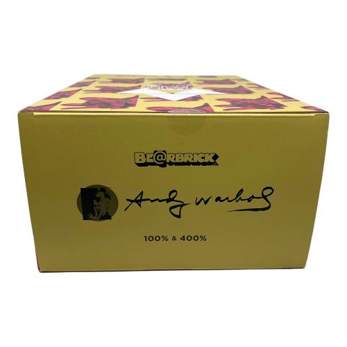 BEAR BRICK (ベアブリック) アンディ・ウォーホール カウ・ウォールペーパー フィギュア