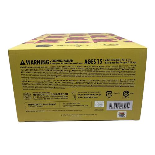 BEAR BRICK (ベアブリック) アンディ・ウォーホール カウ・ウォールペーパー フィギュア