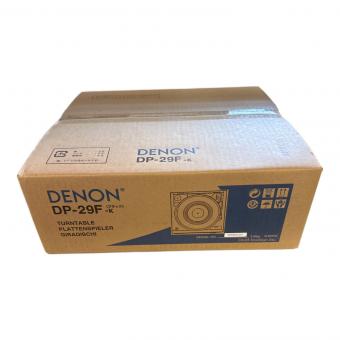 DENON (デノン) アナログレコードプレーヤー DP-29F-K