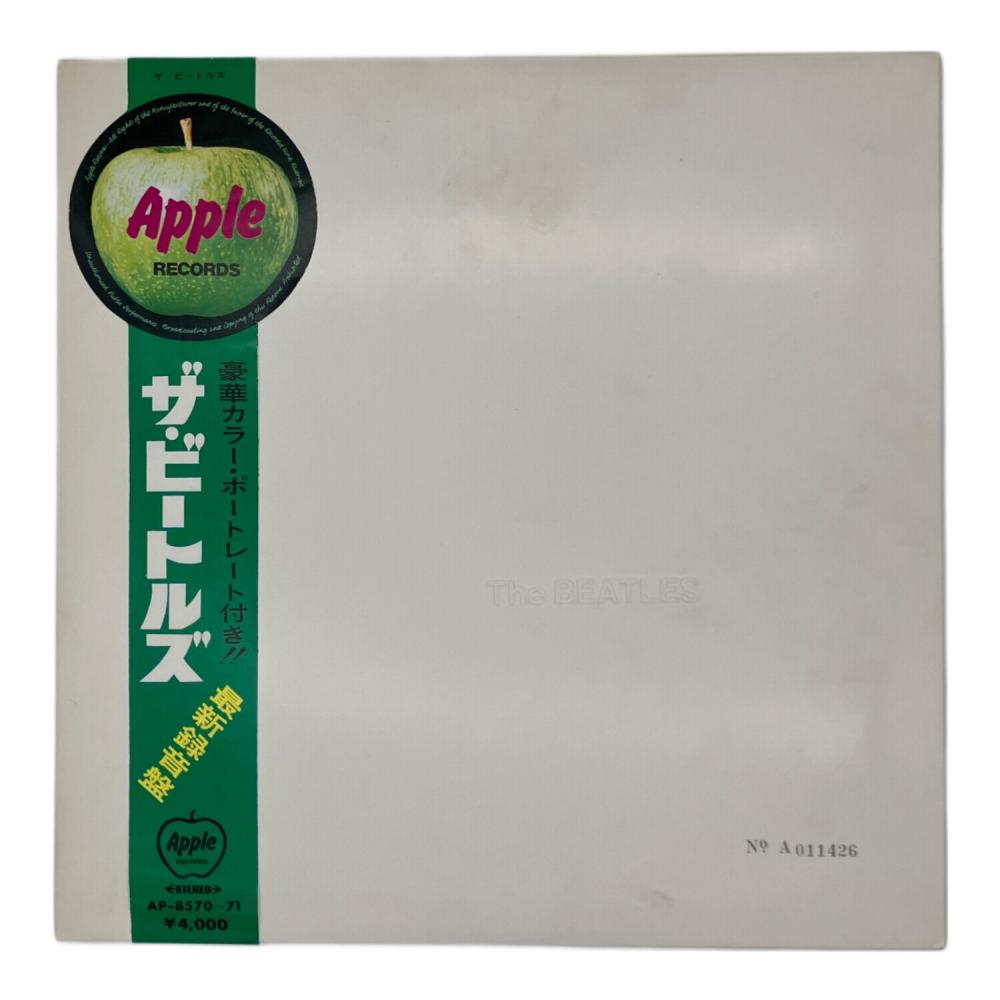THE BEATLES ホワイトアルバム 丸帯 赤盤 シリアル5桁 レコード AP