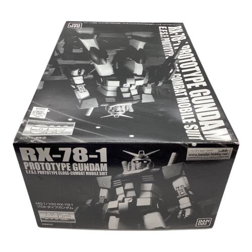 BANDAI (バンダイ) 1/100 MG　機動戦士ガンダムMSV　RX-78-1 プロトタイプガンダム ガンプラ 0189520　プレミアムバンダイ限定