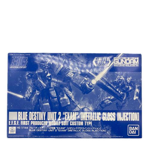 BANDAI SPIRITS 1/144 HG RX-79BD-2 ブルーディスティニー2号機 ”EXAM” メタリックグロスインジェクション 「機動戦士ガンダム外伝 THE BLUE DESTINY」  ガンプラ