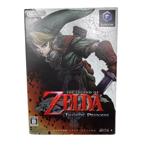 Nintendo (ニンテンドー) ゼルダの伝説 トワイライトプリンセス ゲームキューブ用ソフト CERO B (12歳以上対象)