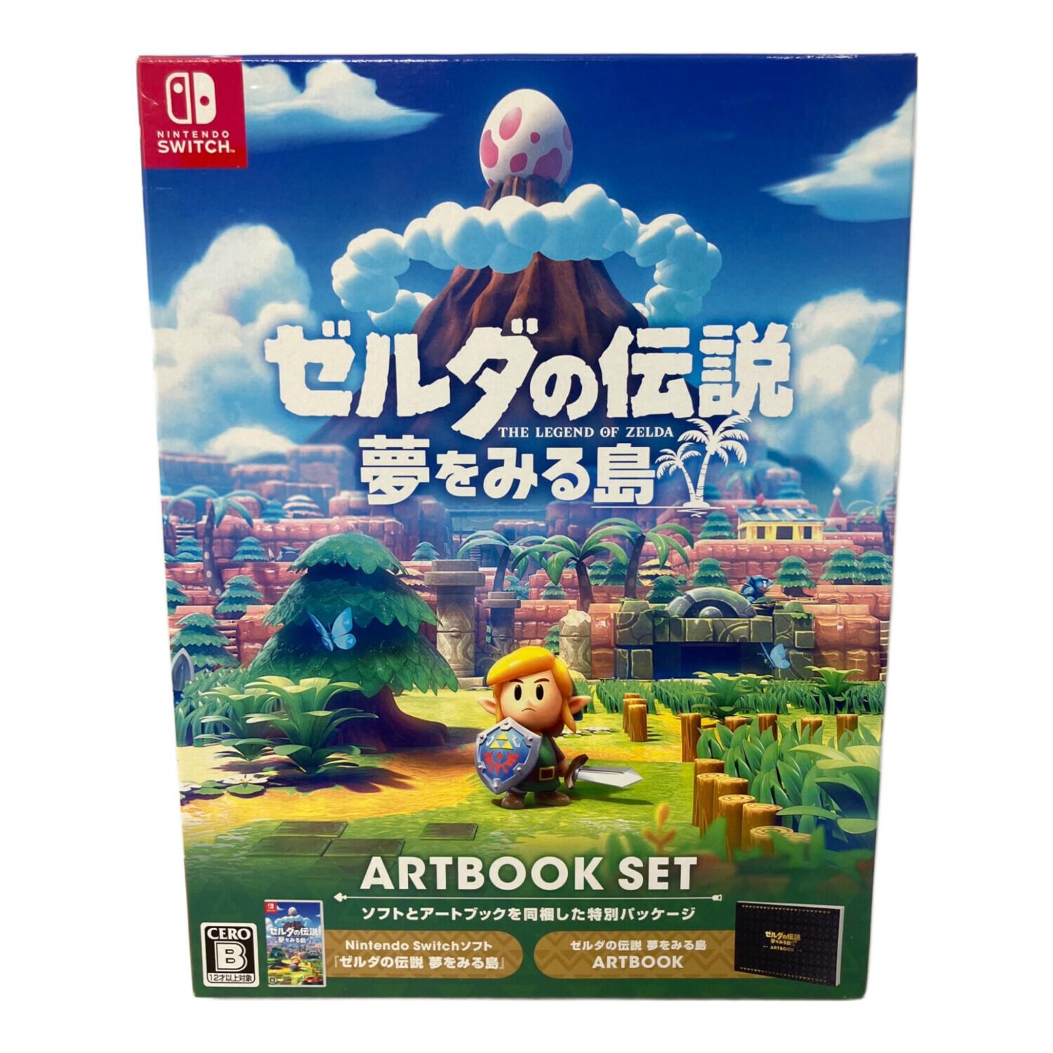 ゼルダの伝説 Nintendo Switch 3本セット Nintendo (ニンテンドー) ゼルダの伝説 夢をみる島 ARTBOOK SET