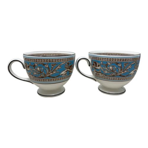 Wedgwood (ウェッジウッド) カップ&ソーサー フロレンティーン・ターコイズ