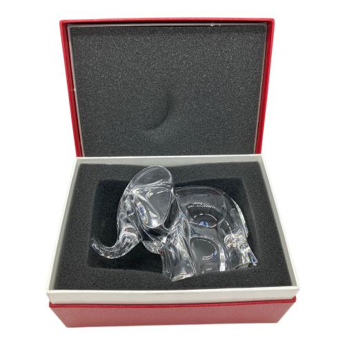 Baccarat (バカラ) クリスタルオブジェ ゾウ