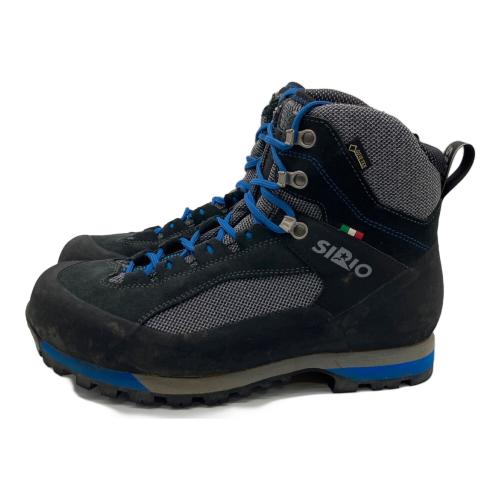 SIRIO (シリオ) ハイカット(ハードソール) トレッキングシューズ PF431 メンズ SIZE 27cm ブラック×ブルー