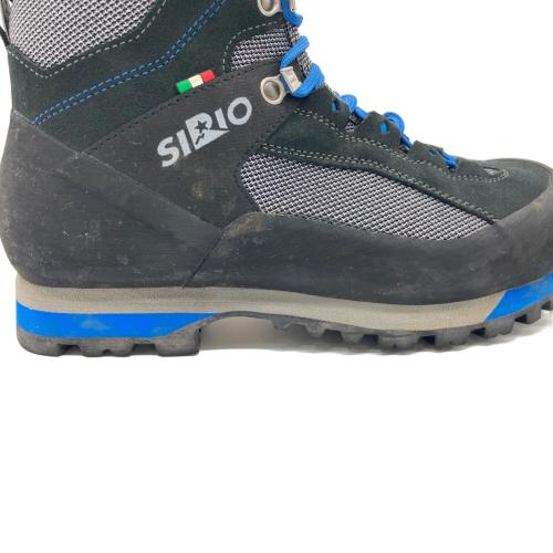 SIRIO (シリオ) ハイカット(ハードソール) トレッキングシューズ PF431 メンズ SIZE 27cm ブラック×ブルー